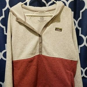 LL Bean hooded sweatshirt